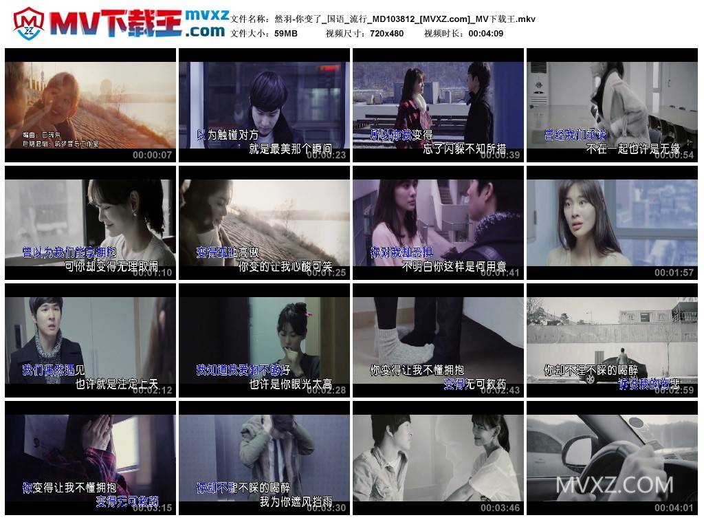 然羽-你变了_国语_流行_MD103812